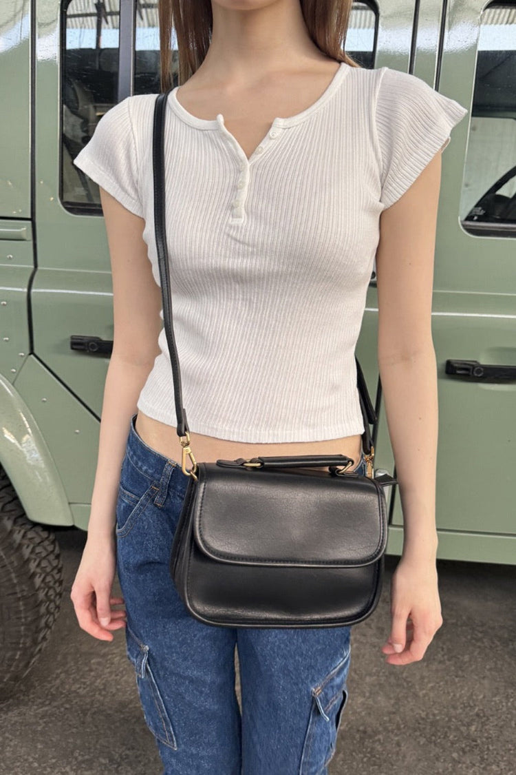 Top Handle Bag | Black