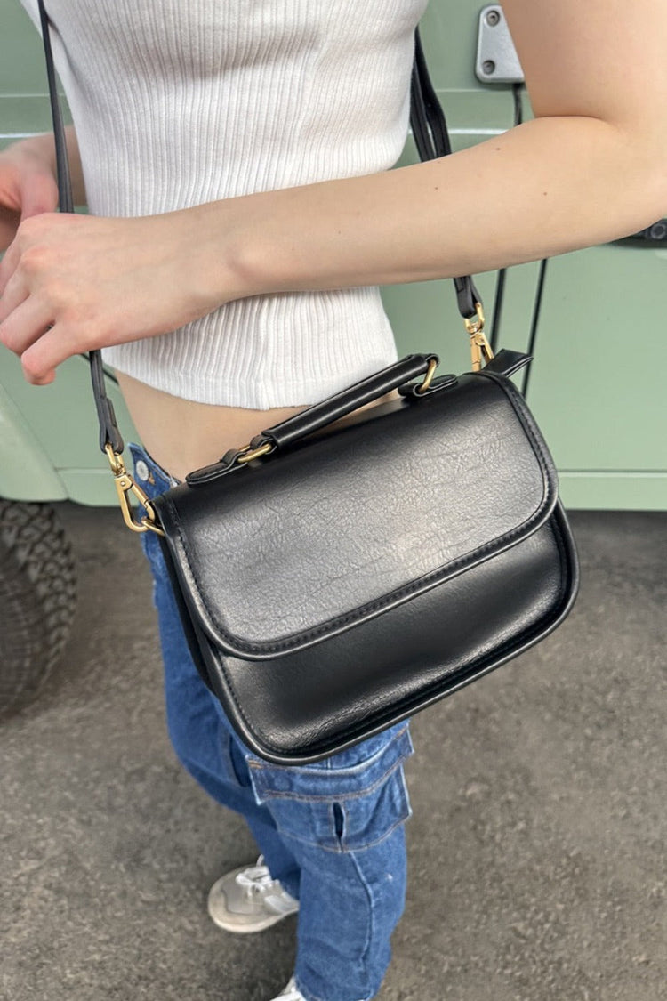 Top Handle Bag | Black