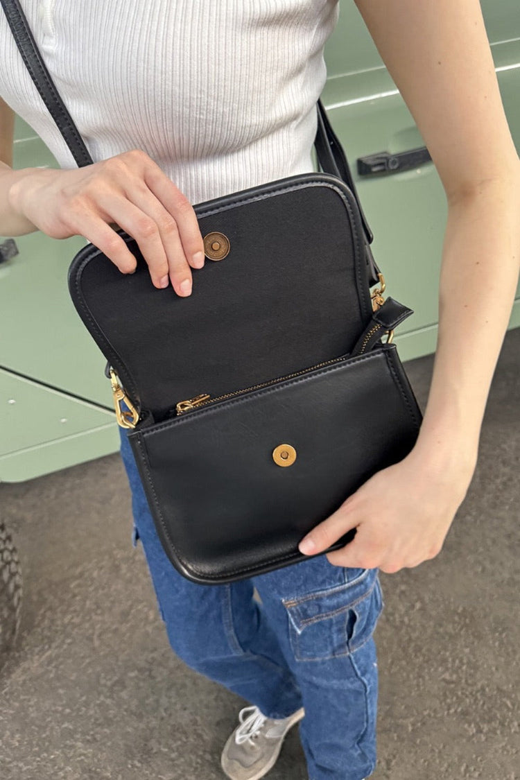 Top Handle Bag | Black