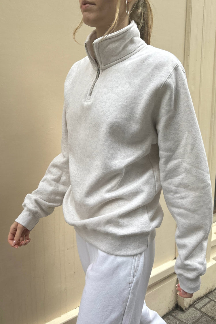 Missy Sweatshirt | Grey Melange / Regular Fit