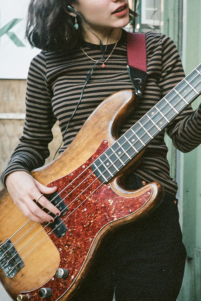 Brown With Black Stripes / S