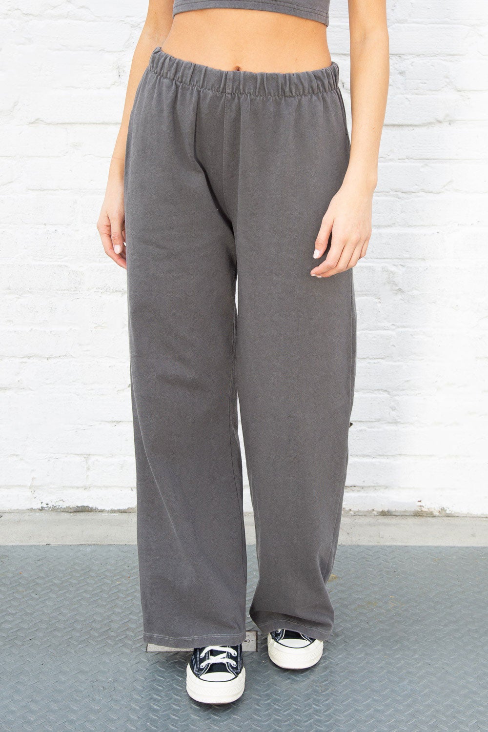 Brandy Melville Sweatpants Gray - $22 (37% Off Retail) - From Anna