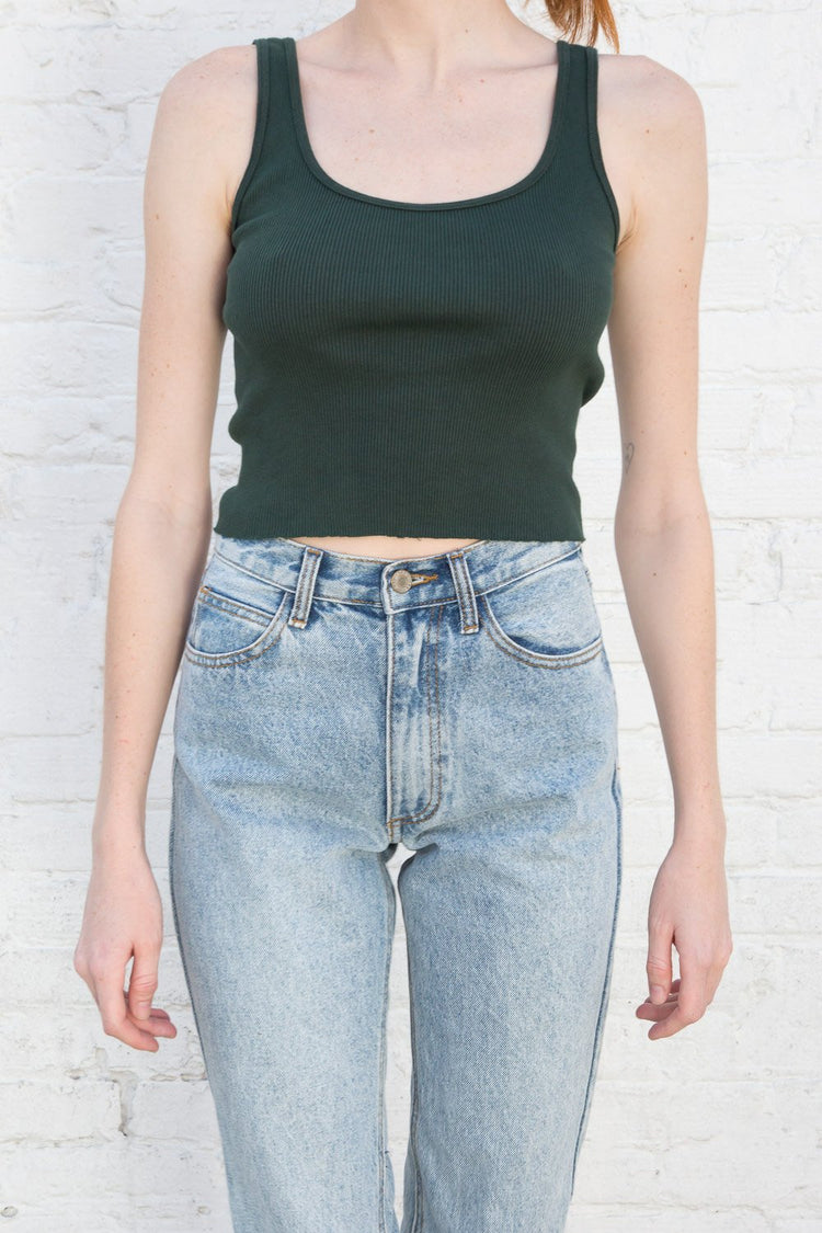 Dark Green /  Cropped Fit