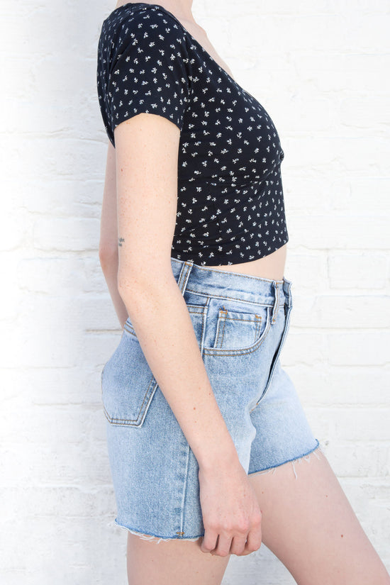 Amara Floral Top – Brandy Melville Australia