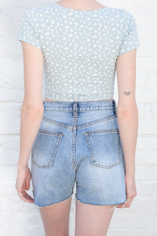 Amara Floral Top – Brandy Melville Australia