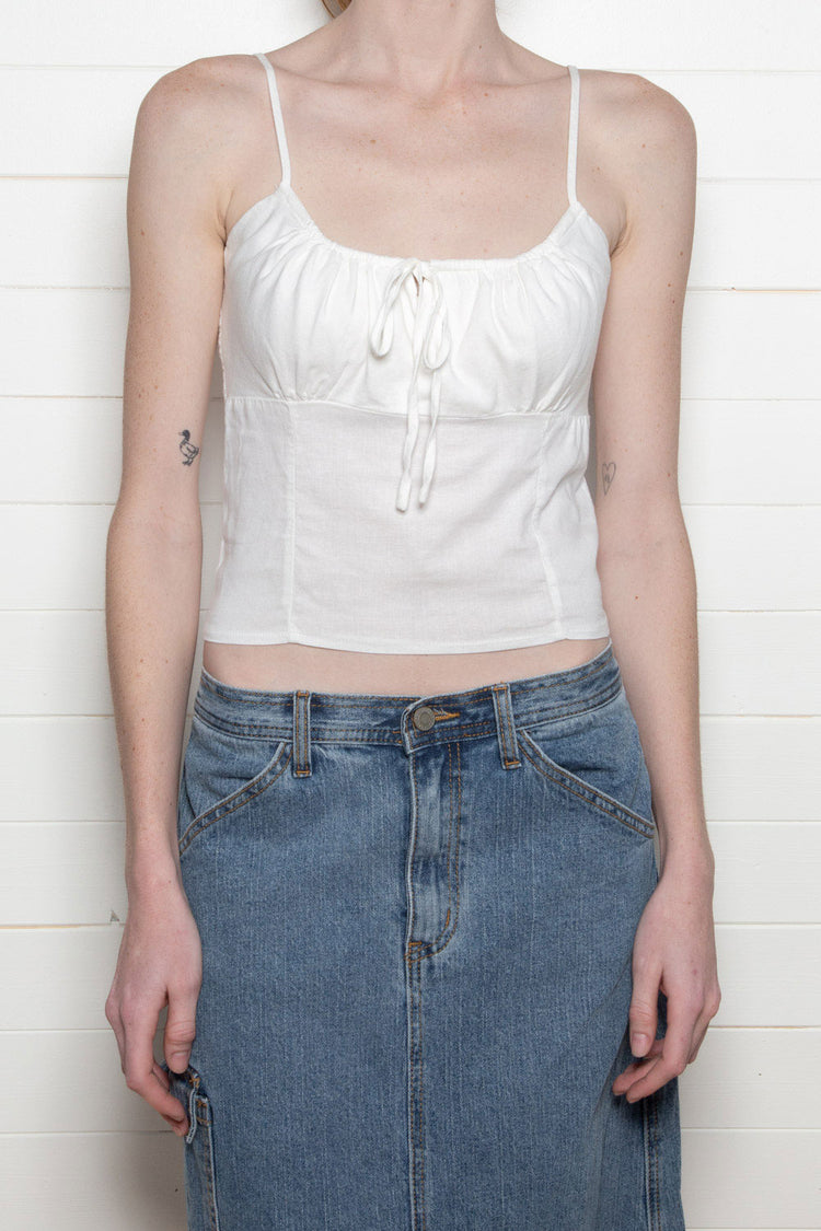 Jennifer Tank | White / XS/S