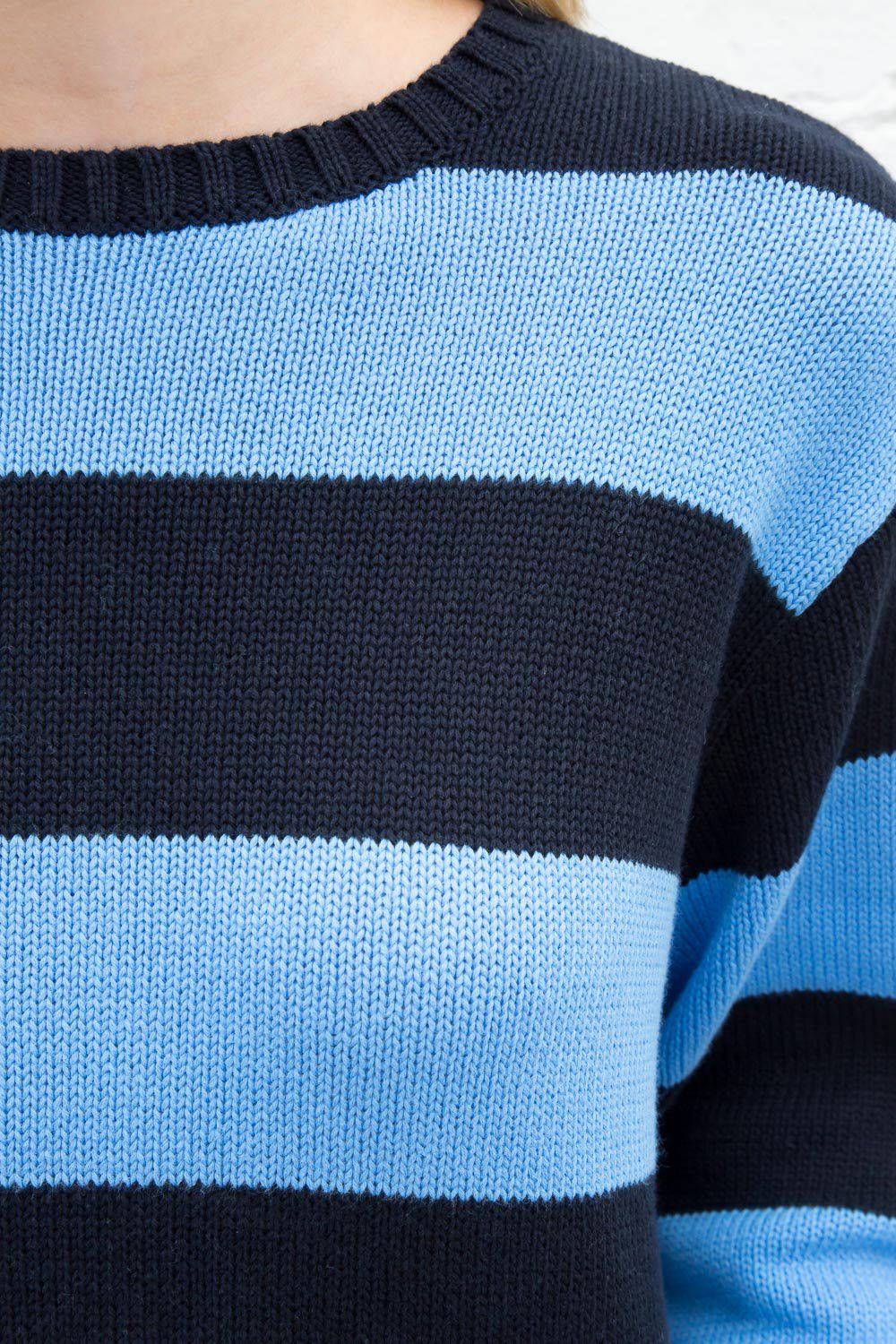 Brianna Cotton Thick Stripe Sweater – Brandy Melville Australia