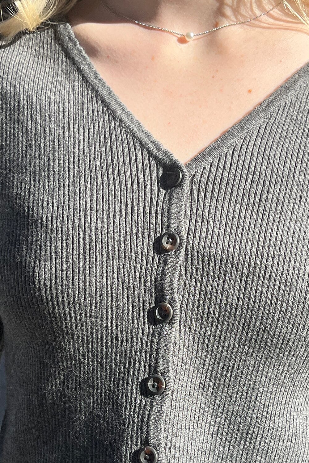 dark heather grey / S