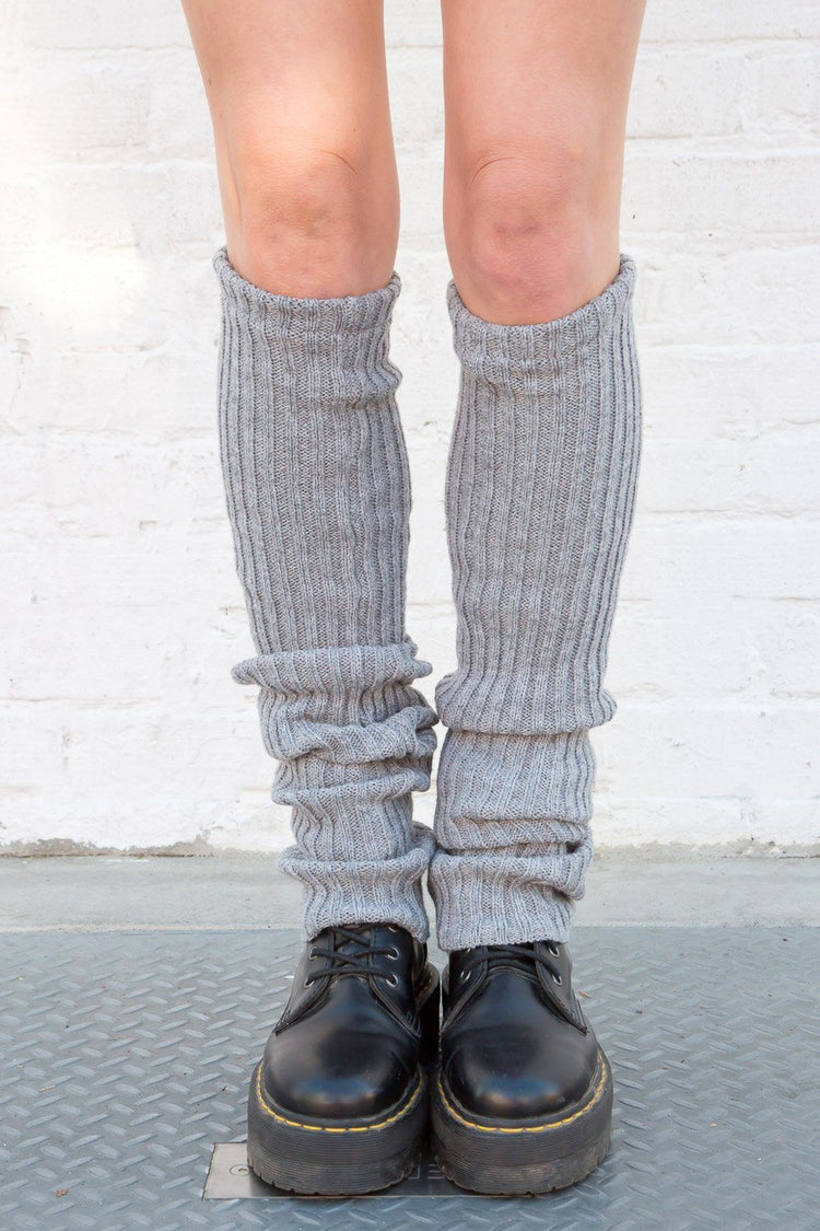 Leg Warmers | Heather Grey