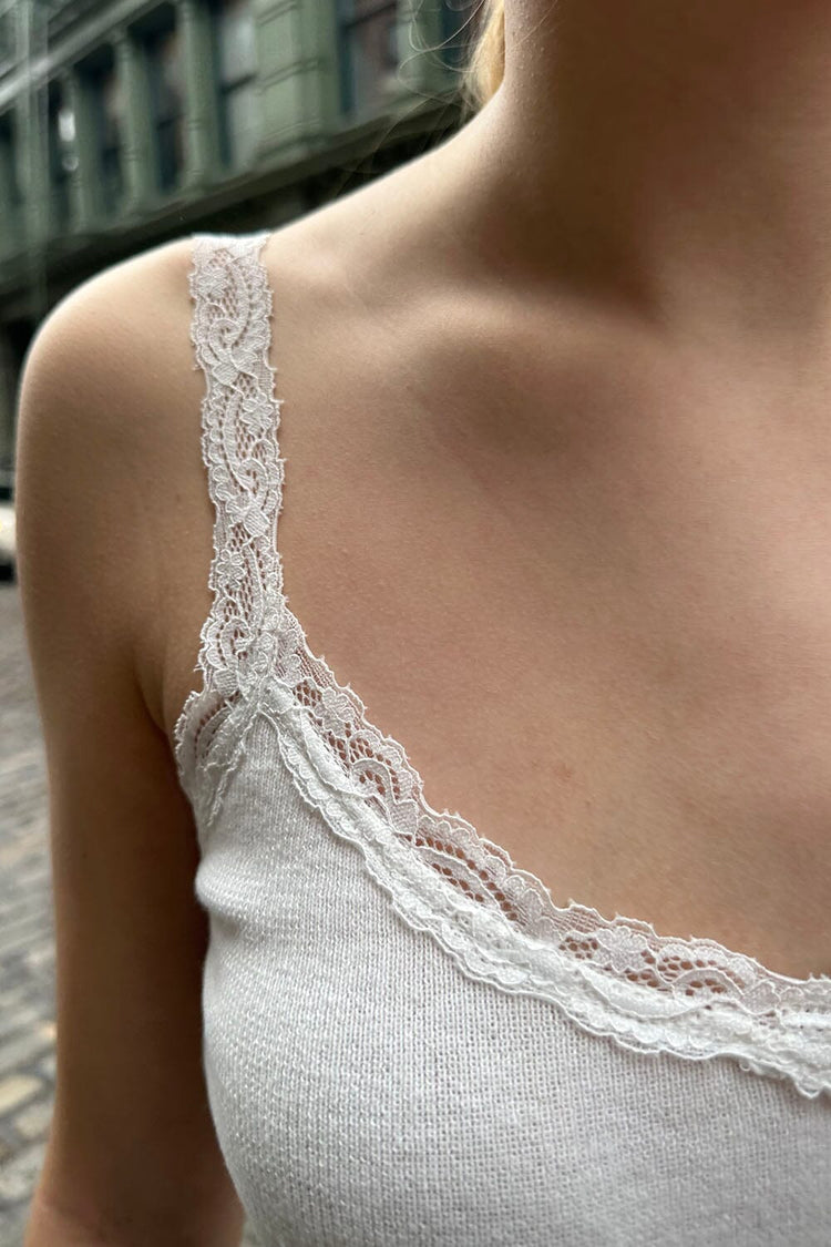 Lottie Lace Top – Brandy Melville Australia