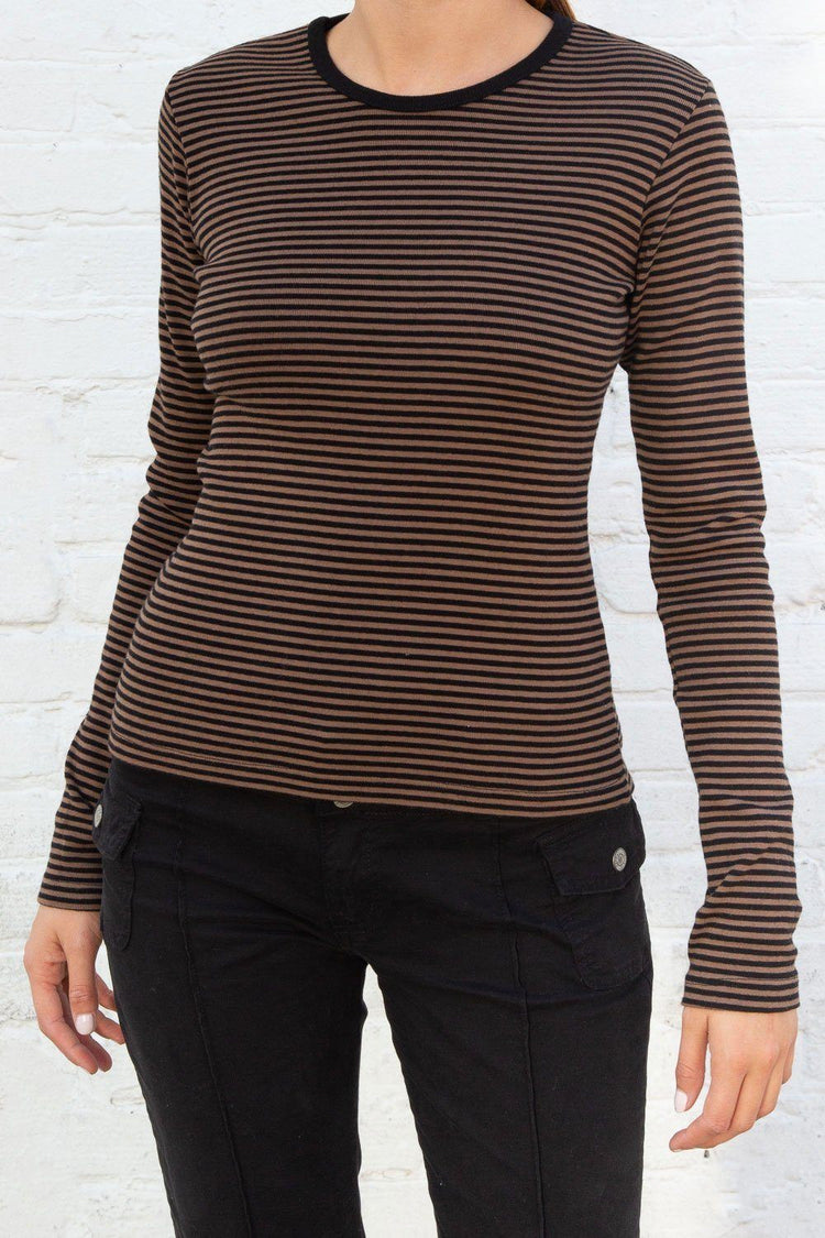 Brown With Black Stripes / S