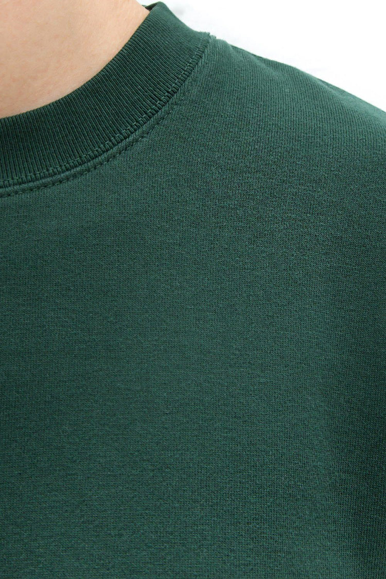 Erica Sweatshirt | Dark Green / Regular Fit