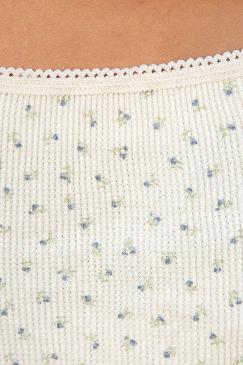 Blue Green Floral / XS/S