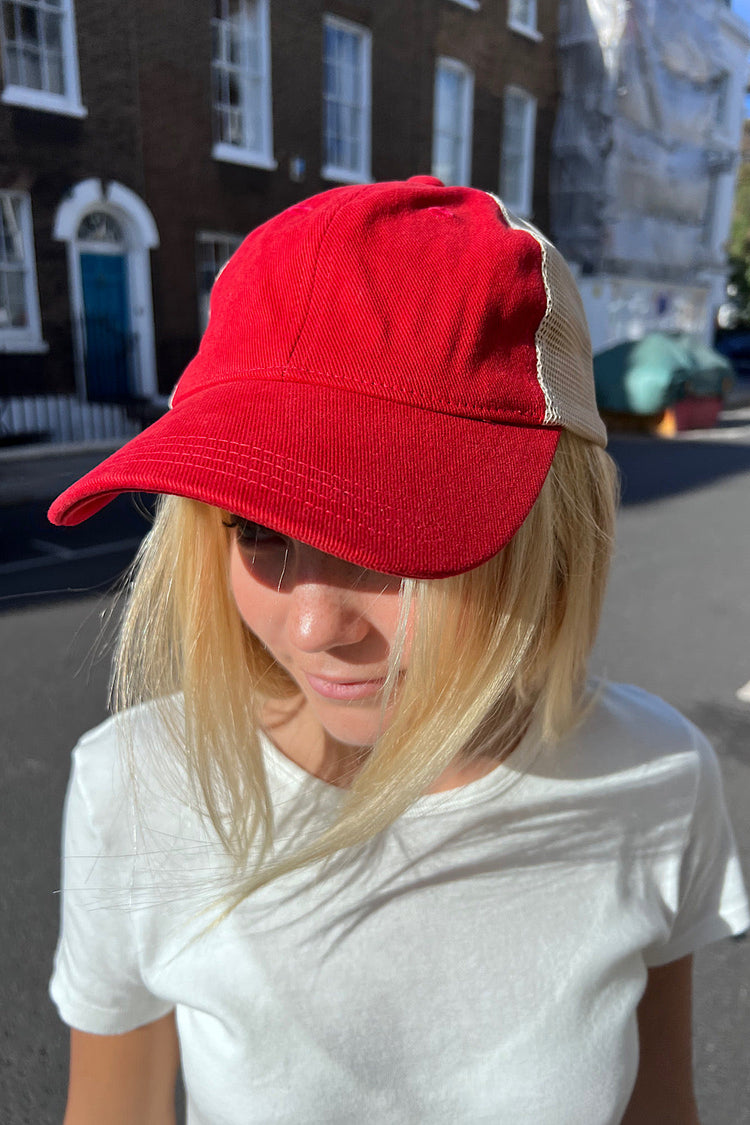 Katherine Mesh Cap | Red