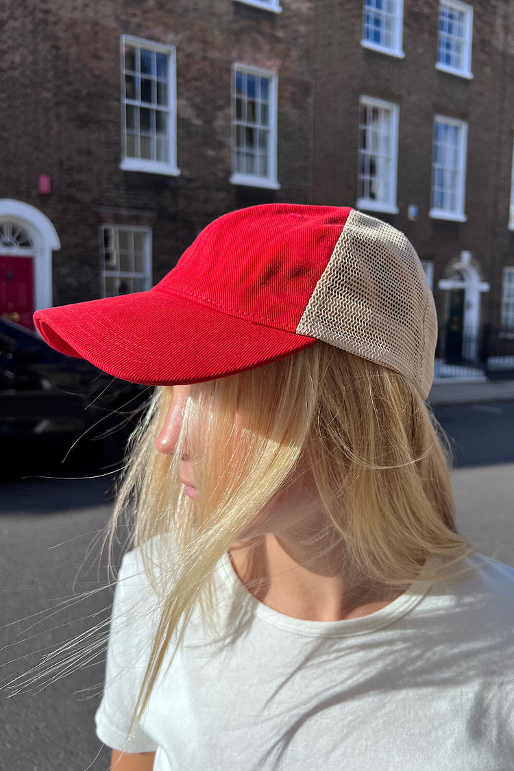 Katherine Mesh Cap | Red