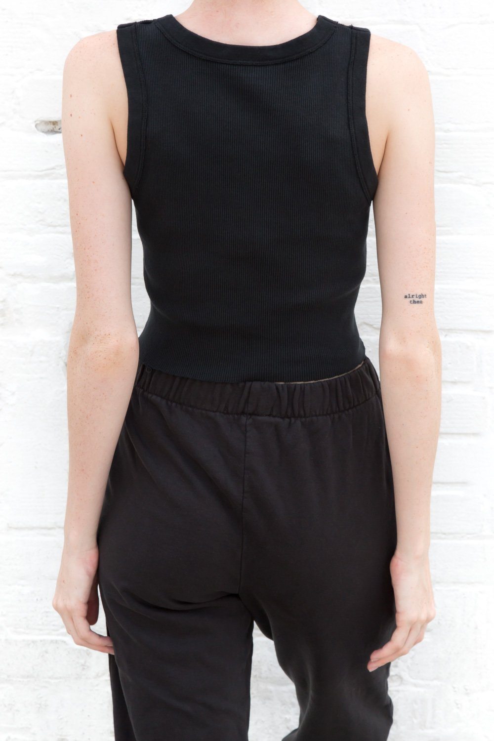 BNWOT Black Connor Tank Top, Women's Fashion, Tops, Sleeveless on Carousell