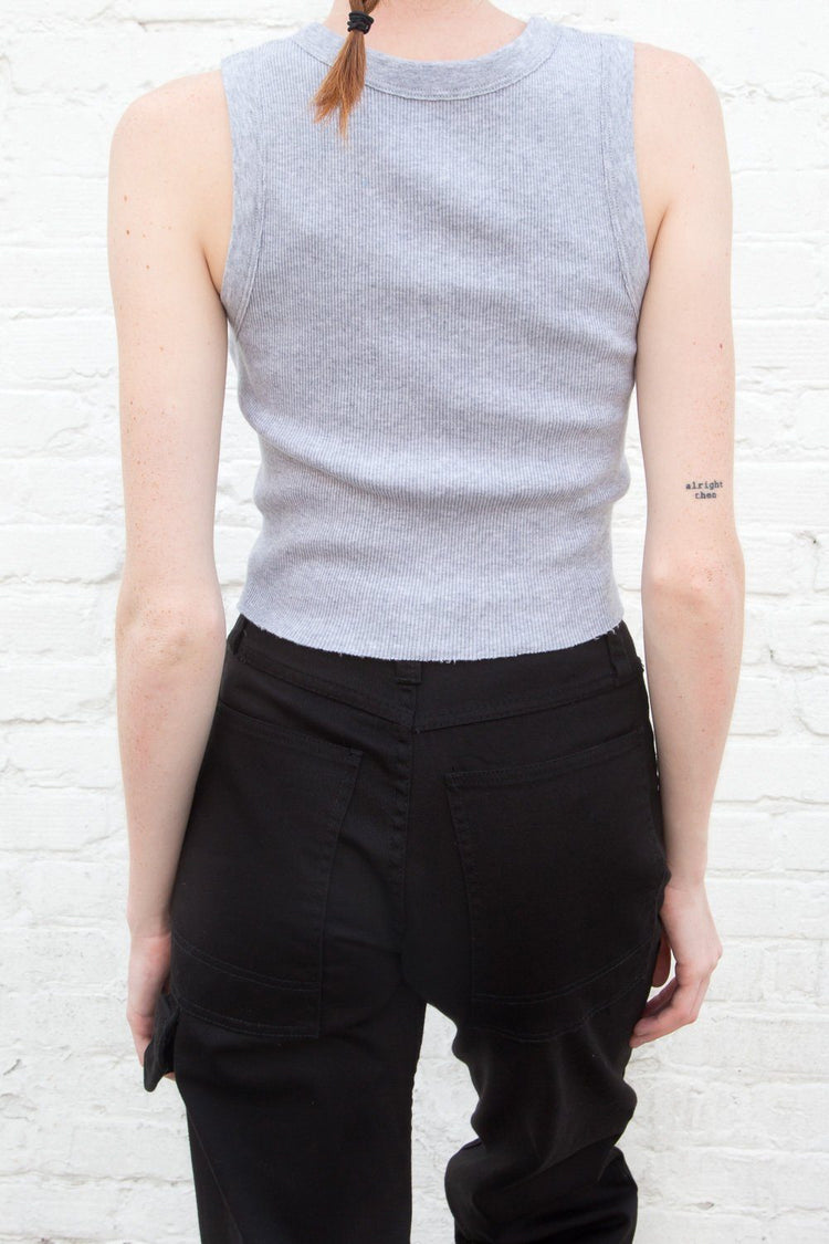 Connor Tank | Heather Grey / S