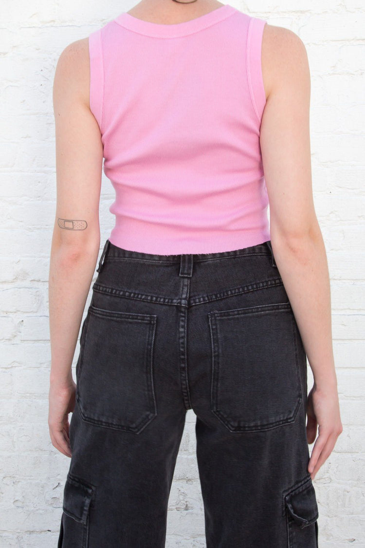 Connor Tank | Bubblegum Pink / S