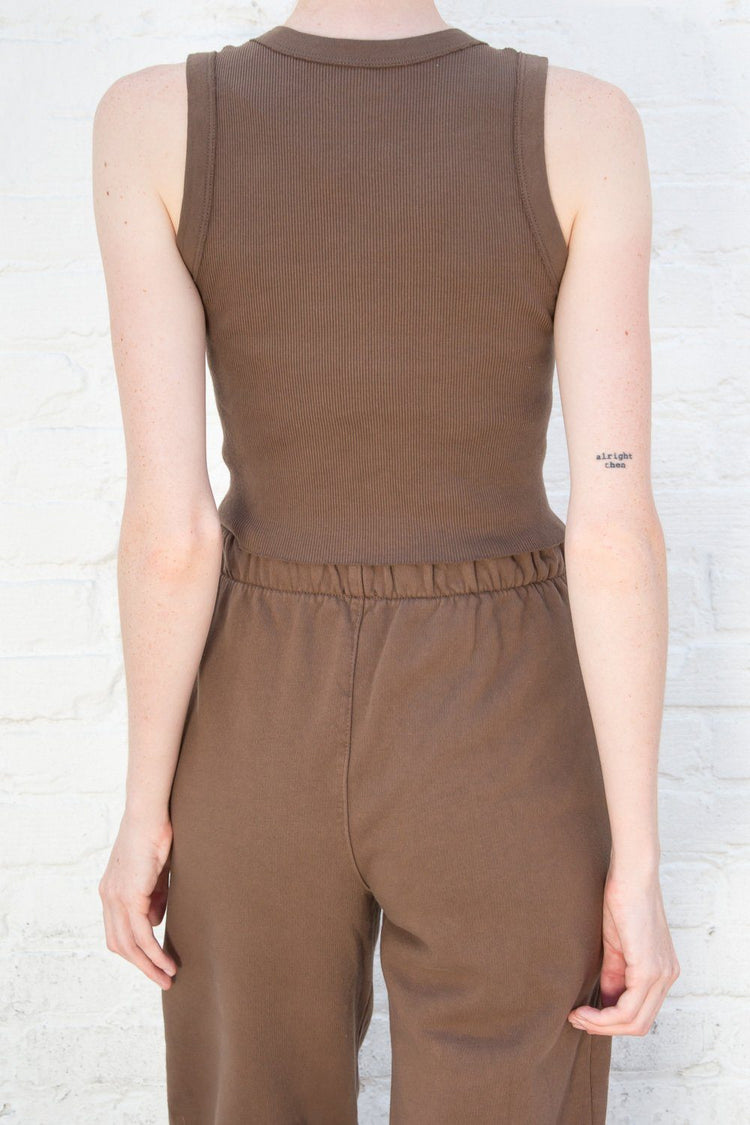 Connor Tank | Brown / S