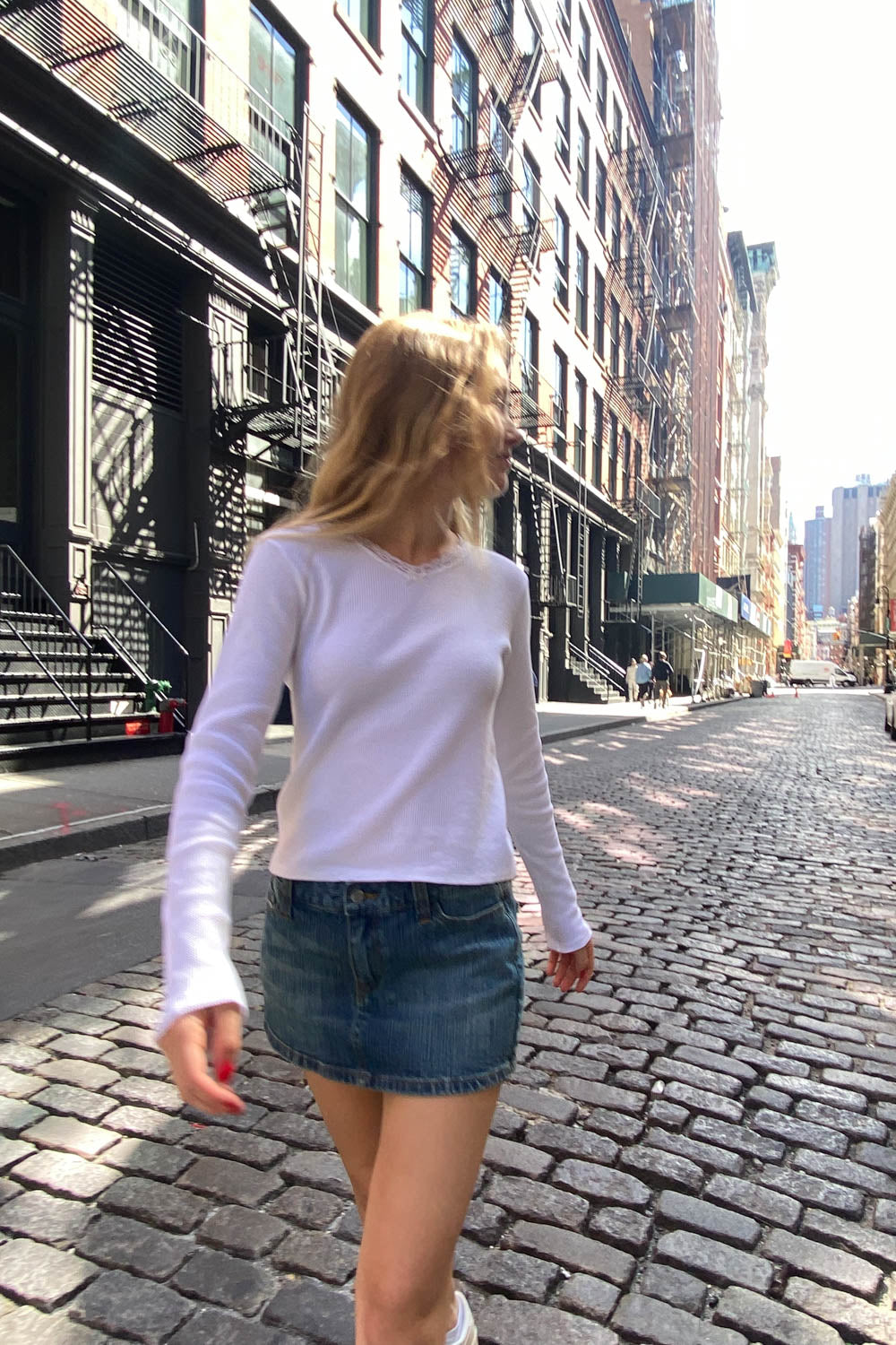 Sonia Top | White / Regular Fit
