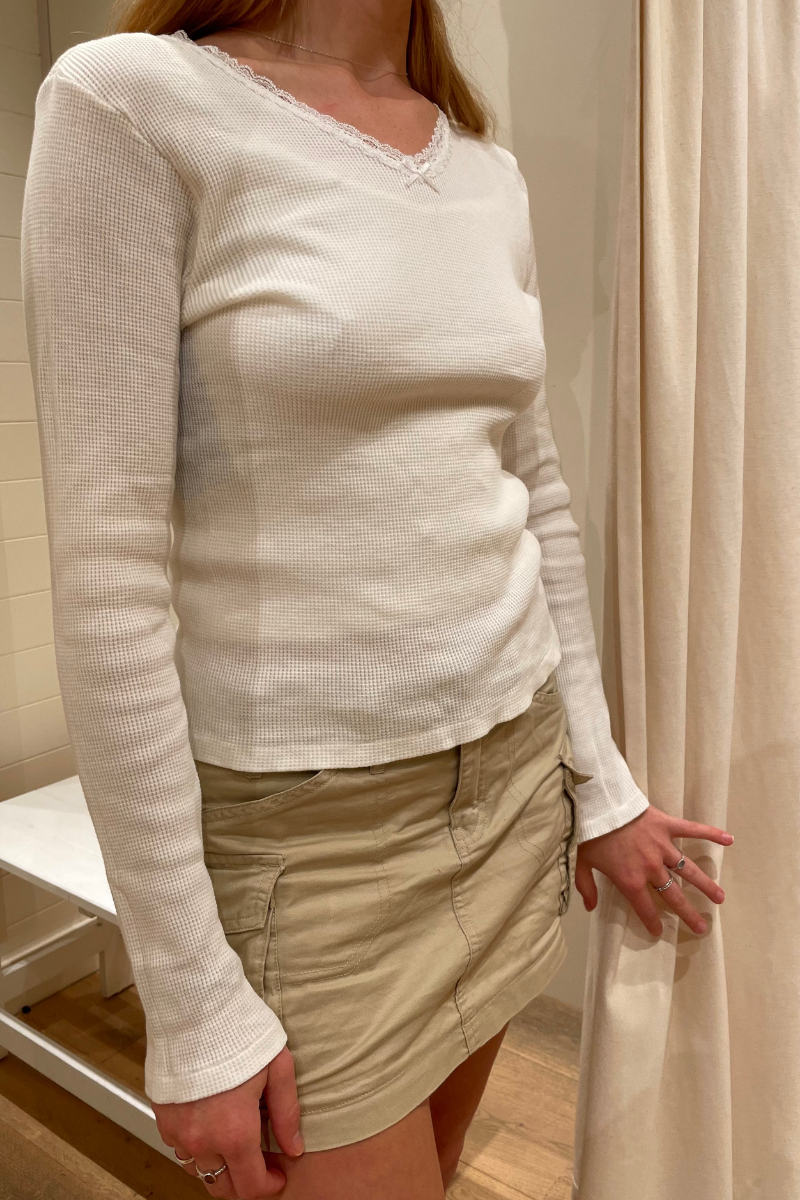 Sonia Top | White / Regular Fit