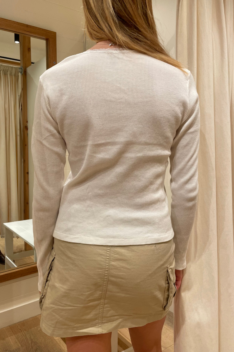 Sonia Top | White / Regular Fit