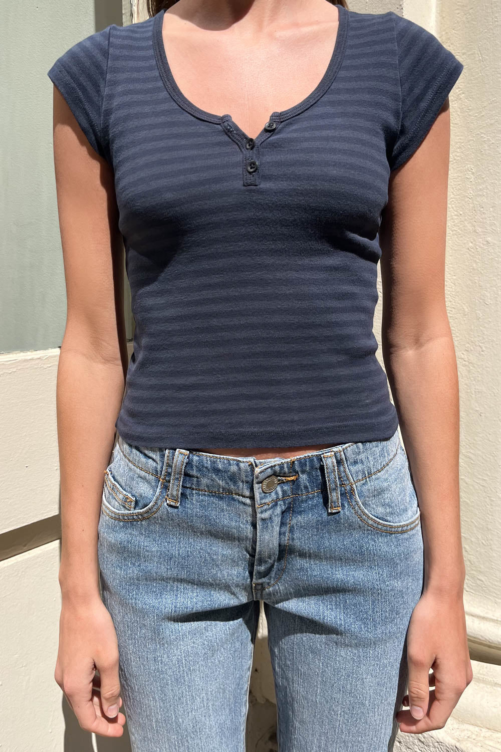 Faded Navy Stripes / XS/S