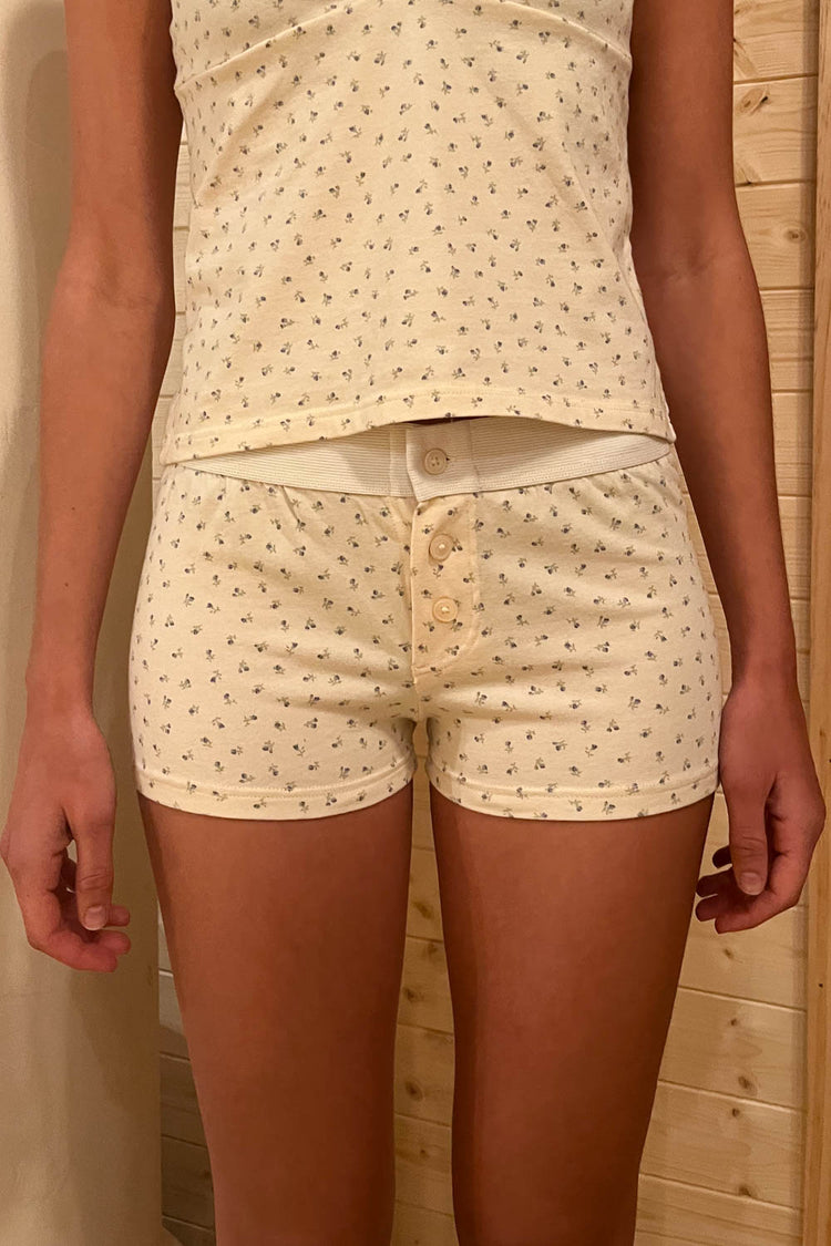 Blue Green Floral / XS/S