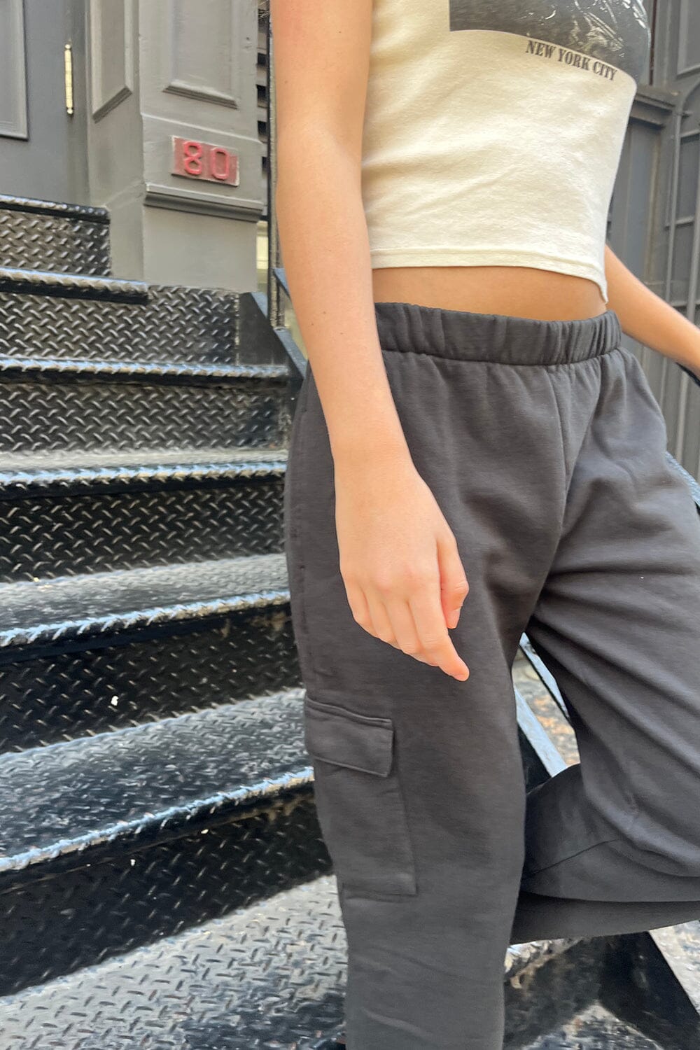 Rosa Pocket Sweatpants – Brandy Melville Australia